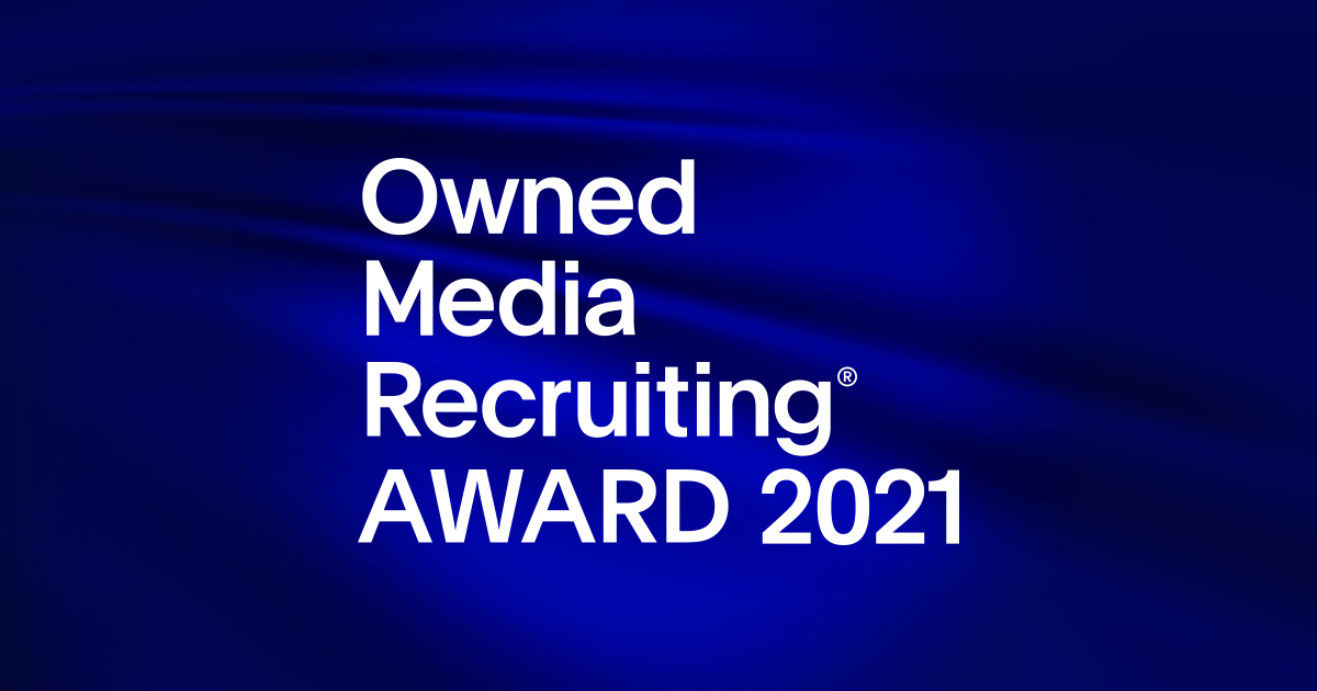 『Owned Media Recruiting AWARD 2021』開催決定