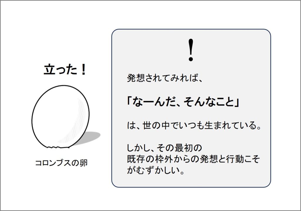 入門コンセプチュアル思考　コロンブスの卵2