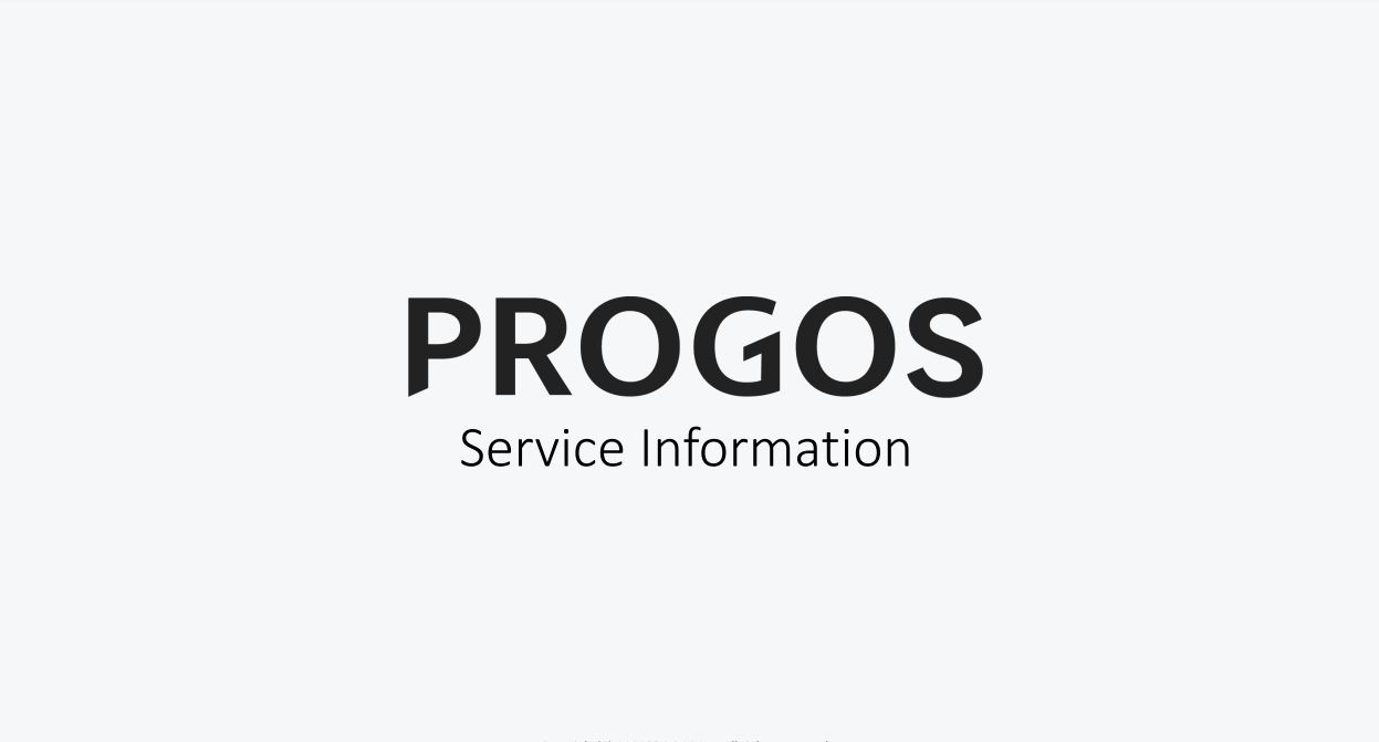 株式会社プロゴス　Service Information