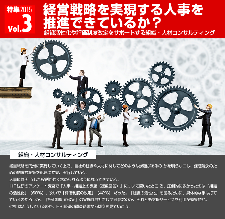 組織・人材コンサルティング　ORGANIZATION & HUMAN RESOURCE CONSULTING